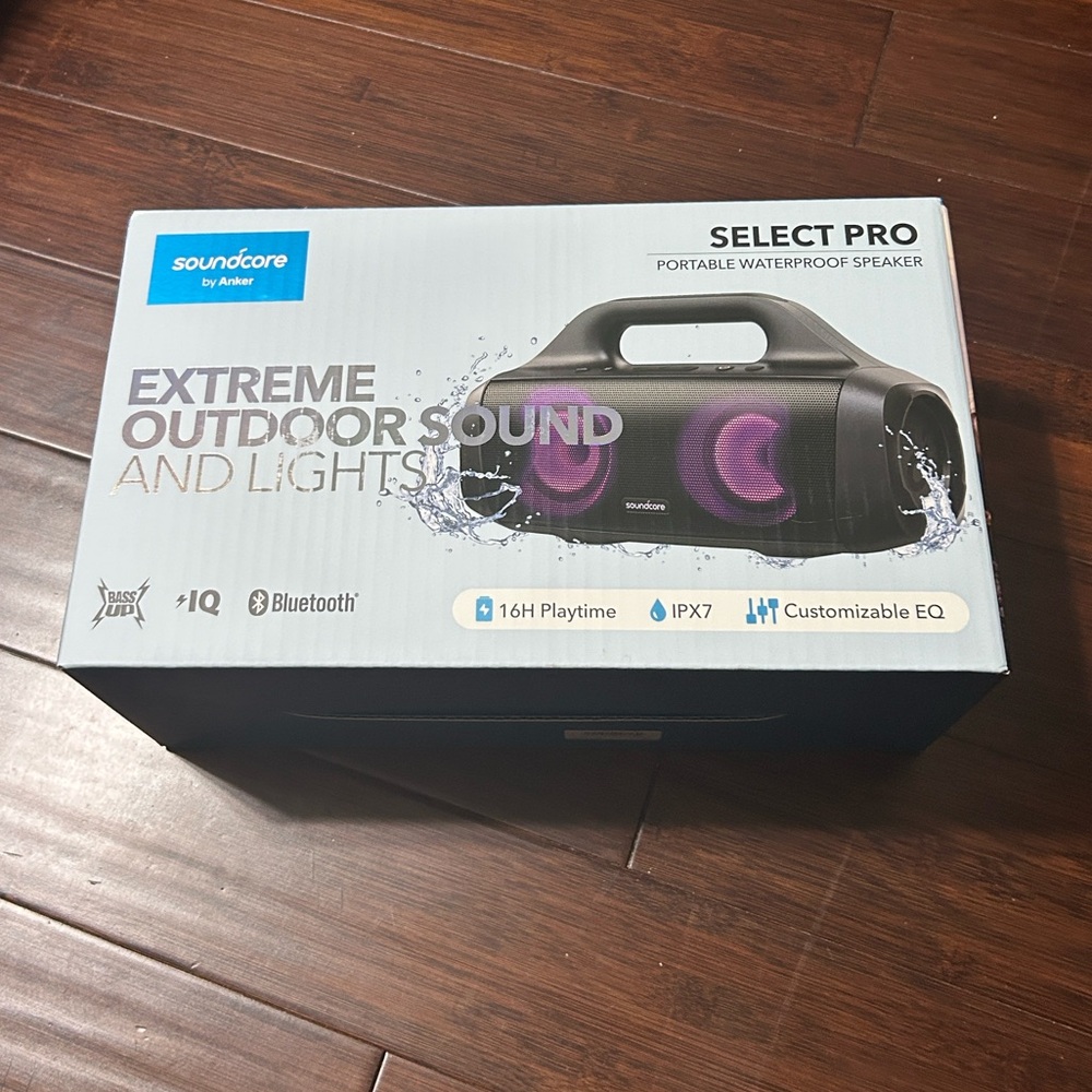 Anker Soundcore Select Pro Portable Waterproof Speaker .